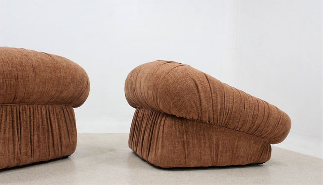 Set of 2 De Pas, D'Urbino & Lomazzi armchairs, Dall'OCA 1970s
