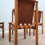 4 Tapiovaara Walnut & Leather Chairs - Sedie Tapiovaara Cantù cuoio - Tapiovaara Walnuss Stühle - Sillas Tapiovaara cuero: Italian 1960s Design.