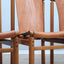 4 Tapiovaara Walnut & Leather Chairs - Sedie Tapiovaara Cantù cuoio - Tapiovaara Walnuss Stühle - Sillas Tapiovaara cuero: Italian 1960s Design.