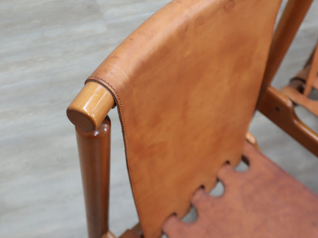 4 Tapiovaara Walnut & Leather Chairs - Sedie Tapiovaara Cantù cuoio - Tapiovaara Walnuss Stühle - Sillas Tapiovaara cuero: Italian 1960s Design.