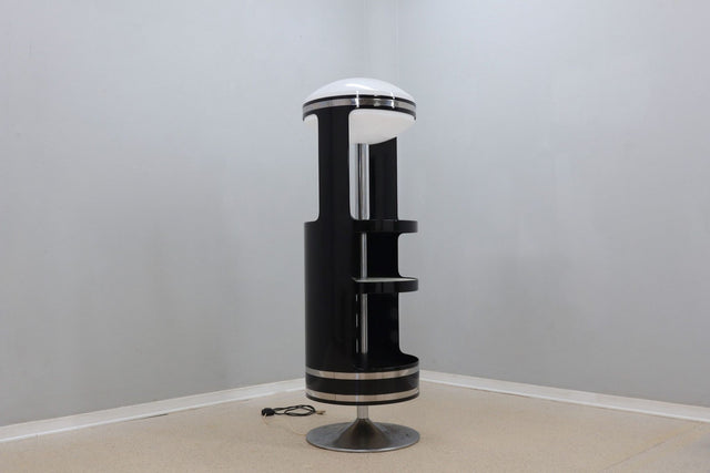 Swivel bar cabinet with lamp Joe Colombo (attr.) 1960s