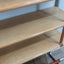 Jumbo bookcase by Luigi Massoni for Poltrona Frau. Libreria vintage cuoio anni 70, 70er Regal, étagère rétro chrome, estantería mid-century.