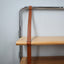 Jumbo bookcase by Luigi Massoni for Poltrona Frau. Libreria vintage cuoio anni 70, 70er Regal, étagère rétro chrome, estantería mid-century.