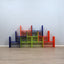 1999 Ron Arad for Kartell H&H modular plastic shelving. Étagère modulable H&H Kartell Ron Arad. Ron Arad Kartell H&H Regalsystem 8050.