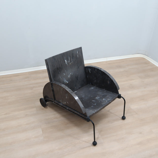 Kartell Anna Castelli armchair with original box & double cover. Poltrona Kartell Anna Castelli fauteils postmoderne Italian 1980s