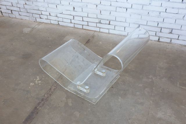 LCP plexyglass lounge chair Kartell 1990s