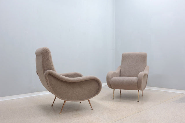 Mid century Lady style armchairs 1950s, set of 2
