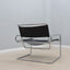 Luigi Saccardo leather armchair ARRMET 1970s