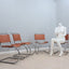 MR10 cantilever chairs Ludwing Mies Van der Rohe 1980s