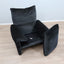 Vintage Cassina Maralunga Sessel 1980s Armchair diseño Vico Magistretti fauteuil en velours