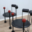 Postmoderne Sessel Memphis Group Chairs Postmodern chaises Mario Botta De Lucchi 1980s