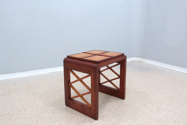 Maurizio Tempestini side table / stool 1940s