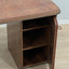 Afra & Tobia Scarpa "Artona" Executive Desk for Maxalto 1975 walnut burl and cognac leather