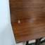1970s McGuire convertible rattan & oak console dining table with brass. Table console convertible McGuire 70s. McGuire Rattan Klapptisch 1970er.