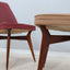 Melchiorre Bega mid century chairs 1950s, set of 4