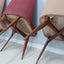 Melchiorre Bega mid century chairs 1950s, set of 4
