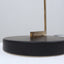 1950s O-luce table lamp by Tito Agnoli in brass & black metal. Lampada vintage ottone, Tischleuchte 50er, lampe design, lámpara mid-century retro