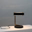 1950s O-luce table lamp by Tito Agnoli in brass & black metal. Lampada vintage ottone, Tischleuchte 50er, lampe design, lámpara mid-century retro