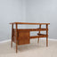 Mid century Italian mahogany writing desk 1950s