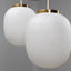 Mid century STILNOVO pendant globe lamp 1950s