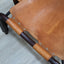 This original set of 1960s lounge chairs, designed by Tito Agnoli bamboo and leather arcmhair, lounge chair Bonacina vintage Fauteuils en bambou et cuir..