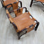 Pair of 1960s Tito Agnoli lounge chairs in restored Italian leather. Design vintage anni 60 cuoio. Cuir vintage italien. Sessel Leder. Butacas cuero.