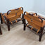 Pair of 1960s Tito Agnoli lounge chairs in restored Italian leather. Design vintage anni 60 cuoio. Cuir vintage italien. Sessel Leder. Butacas cuero.