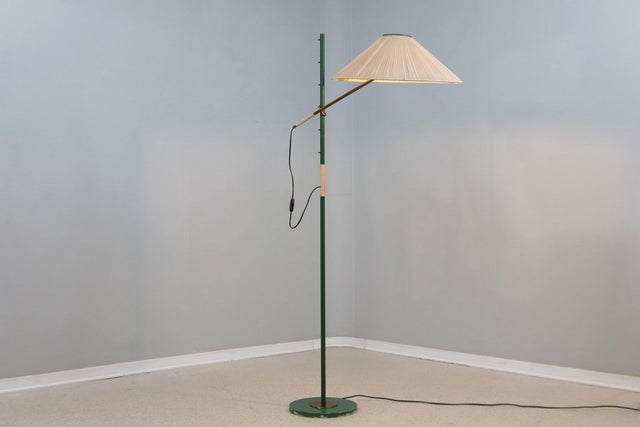 Mid century adjustable floor lamp J.T. KALMAR 1950s