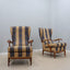 Mid century high back armchairs FRAMAR 1950s