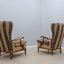 Mid century high back armchairs FRAMAR 1950s