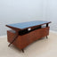 Mid century Italian design curved desk 1950s