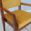 Mid century high back chair Italy 1950s