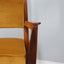 Mid century high back chair Italy 1950s