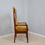 Mid century high back chair Italy 1950s