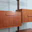 Mid century teak modular bookcase AV Arredamenti 1960s