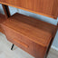 Mid century teak modular bookcase AV Arredamenti 1960s