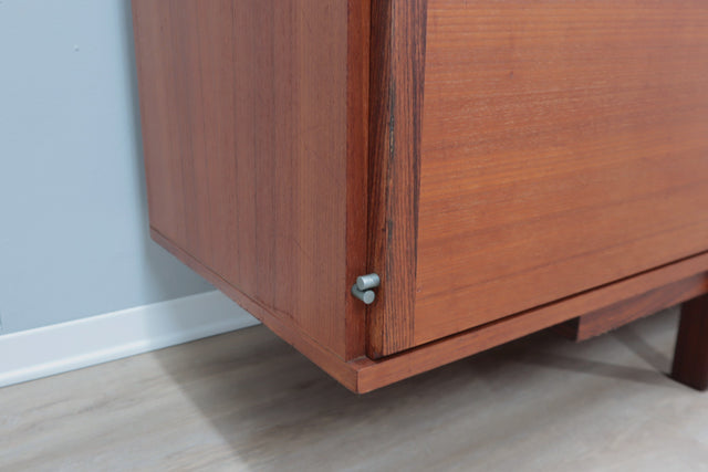 Mid century Italian design teak sideboard 1950s