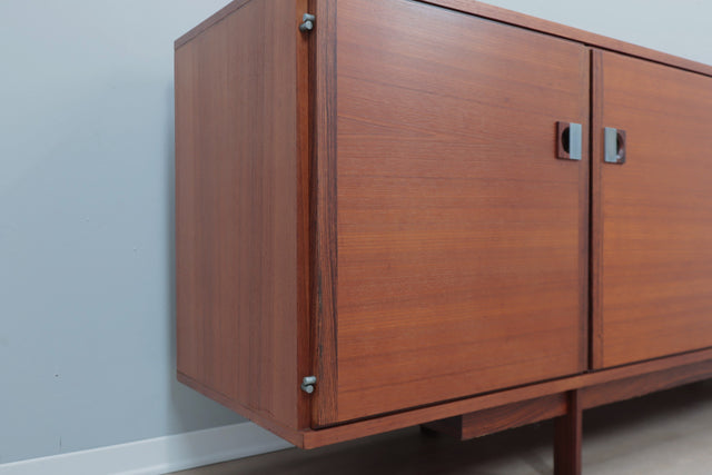 Mid century Italian design teak sideboard 1950s