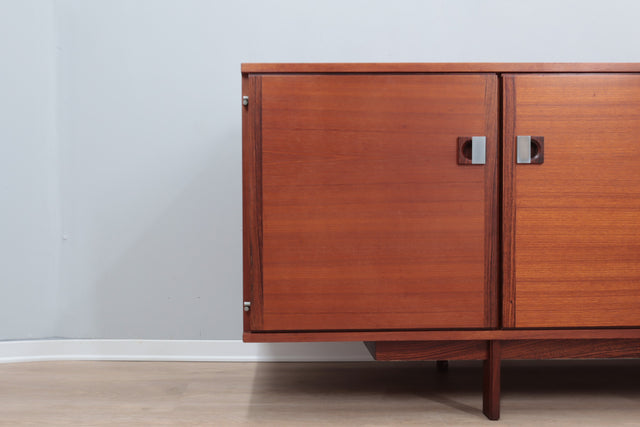 Mid century Italian design teak sideboard 1950s