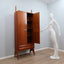 Italian Mid-Century Mobile Contenitore armoire teck anni 60 Wardrobe vintage italienischer Schrank