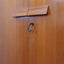 Italian Mid-Century Mobile Contenitore armoire teck anni 60 Wardrobe vintage italienischer Schrank