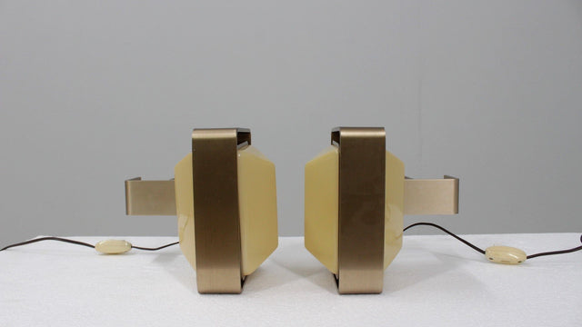 Vintage hanging lamps ARREDOLUCE (attr.) 1960s