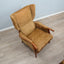 Camea 50s reclining armchairs mustard velvet. Poltrone vintage legno massello. Fauteuils rétro moutarde. 50er Samt Sessel. Sillones mid-century retro