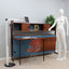 Mid century shelving unit with folding bed 1960s (9)
