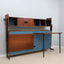 Mid century shelving unit with folding bed 1960s (9)