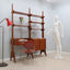 Mid century teak bookcase AV Arredamenti 1960s