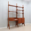 Mid century teak bookcase AV Arredamenti 1960s