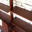 Mid century ceiling modular teak bookcase 1950s