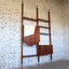 Mid century ceiling modular teak bookcase 1950s