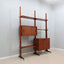Mid century scandinavian teak bookcase 1950s